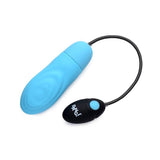 7X Pulsing Rechargeable Bullet Blue - Adult Toys