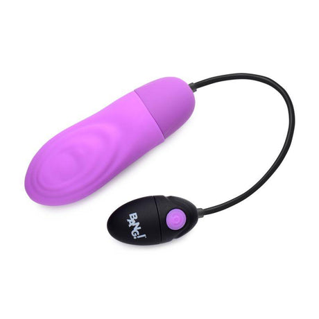 7X Pulsing Rechargeable Bullet Purple - Adult Toys