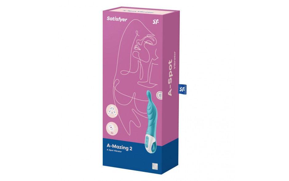 A - mazing 2 Vibrator Turquoise - Adult Toys