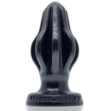 Airhole-2 Finned Buttplug Black - Naughty by Nature Adult Store