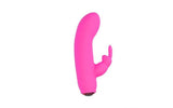 Alices Bunny Rechargeable Bullet w Rabbit Sleeve Pink - Adult Toys