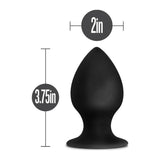 Anal Adventures Platinum Silicone Anal Stout Plug Large - Adult Toys