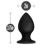 Anal Adventures Platinum Silicone Anal Stout Plug Large - Adult Toys