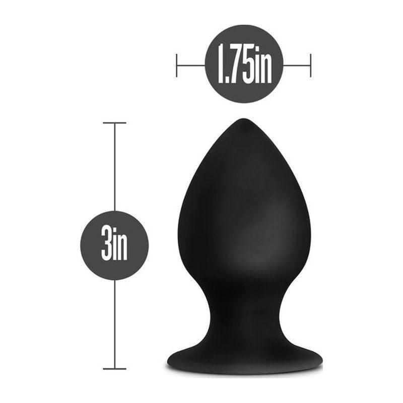 Anal Adventures Platinum Silicone Anal Stout Plug Medium - Adult Toys