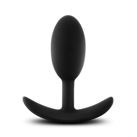 Anal Adventures Platinum Silicone Vibra Slim Plug Medium - Naughty by Nature Adult Store