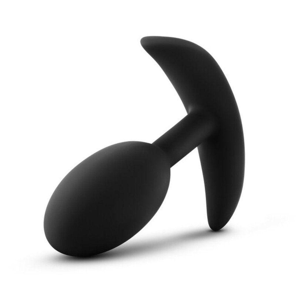 Anal Adventures Platinum Silicone Vibra Slim Plug Medium - Naughty by Nature Adult Store