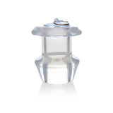 Ass Bung Clear Hollow Anal Dilator 3.5in Large - Adult Toys