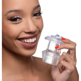 Ass Bung Clear Hollow Anal Dilator 3in Medium - Adult Toys