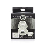 Ass Bung Clear Hollow Anal Dilator 3in Medium - Adult Toys