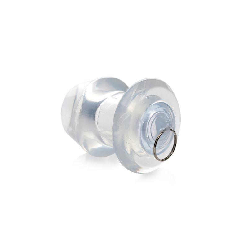 Ass Bung Clear Hollow Anal Dilator 3in Medium - Adult Toys
