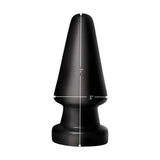 Ass Max Plug Large Anal Plug Black - Naughty by Nature Adult Store