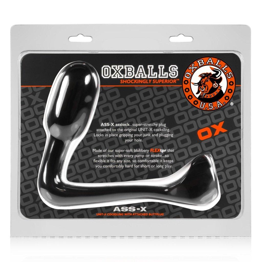 Ass X Asslock Black - Adult Toys