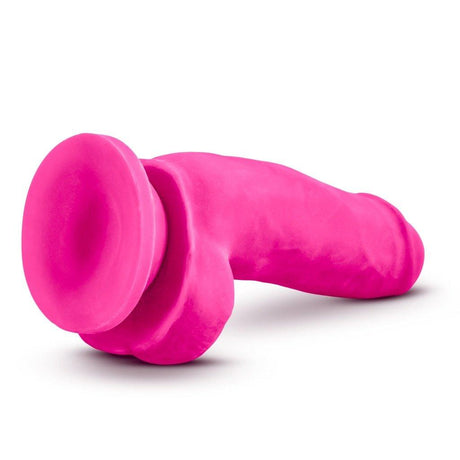 Au Naturel Bold Beefy 7in Dildo Pink - Naughty by Nature Adult Store