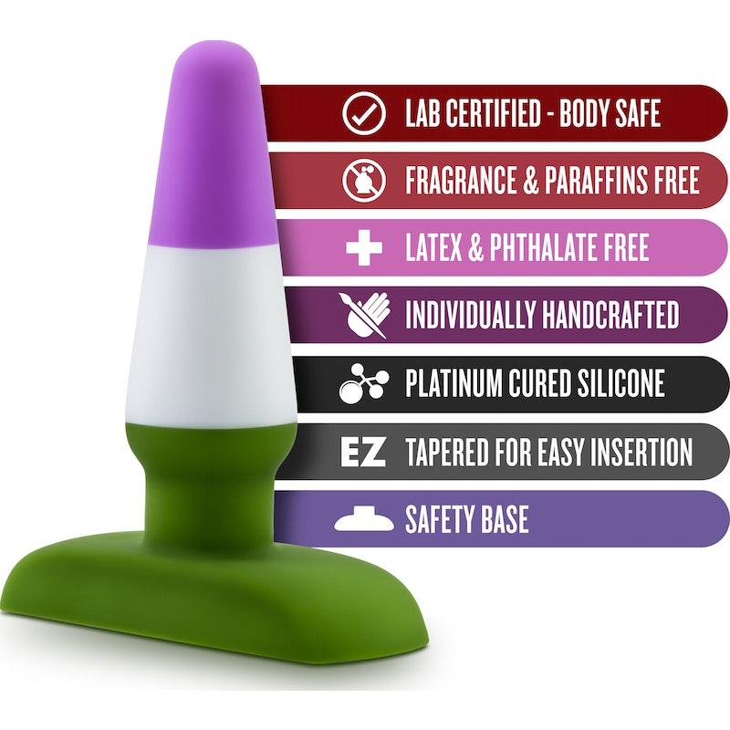 Avant Pride P6 Beyond Silicone Butt Plug - Adult Toys