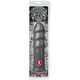 B - 10 Warhead 10in Anal Dildo Gun Metal - Adult Toys