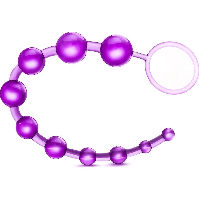B Yours Basic Beads Purple - Adult Toys