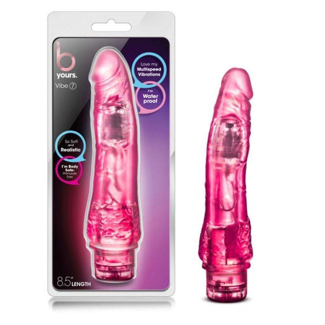B Yours Vibe No 7 Pink - Adult Toys