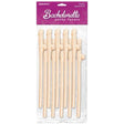 Bachelorette Party Favors - Dicky Sipping Straws - Flesh Straws - Set of 10 - Naughty by Nature Adult Store