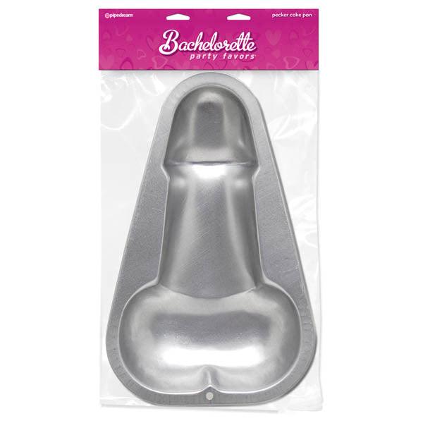 Bachelorette Party Favors - Pecker Cake Pan - Novelty Cake Pan - Naughty by Nature Adult Store