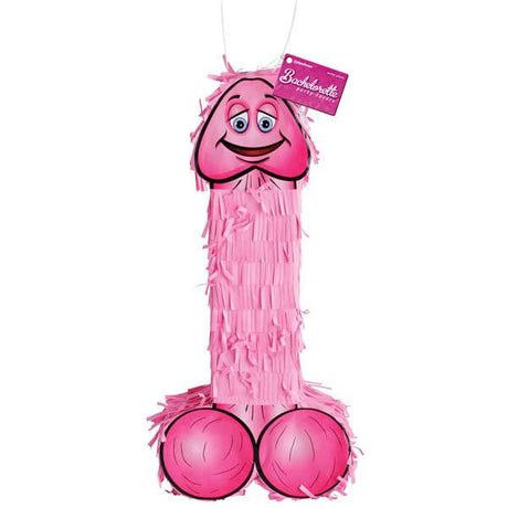 Bachelorette Party Favors Pecker Piñata - Pink Hen's Night Novelty - Naughty by Nature Adult Store