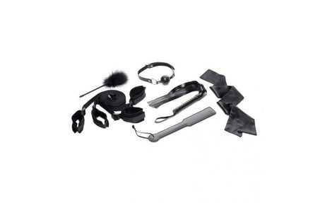 Bed Restraint Bondage Kit Black - Adult Toys
