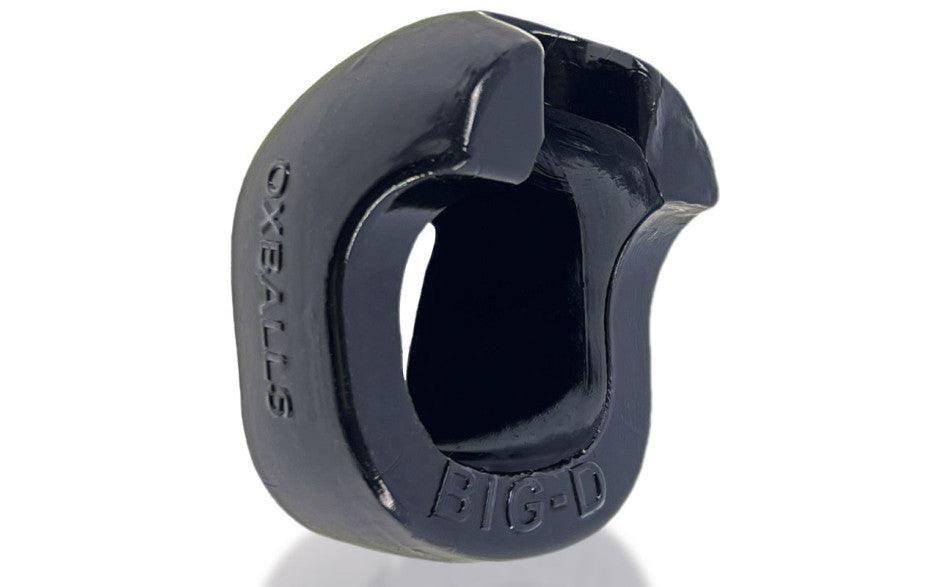 Big D Shaft Grip Cock Ring Black - Naughty by Nature Adult Store