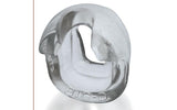 Big D Shaft Grip Cock Ring Clear - Naughty by Nature Adult Store