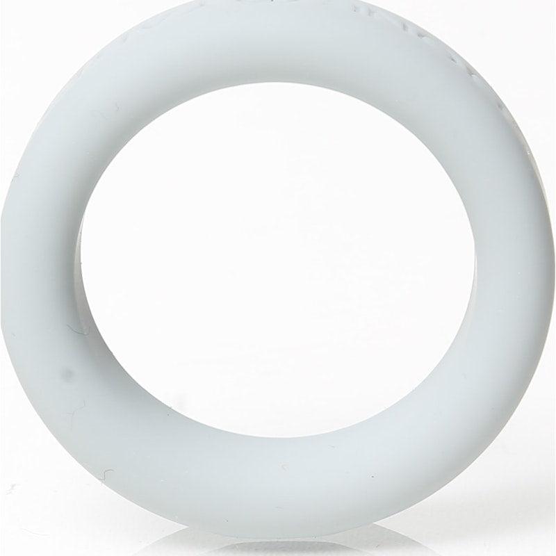 Boneyard Silicone Cock Ring – 30mm Medical Grade Grey Stretcher - Adult Toys