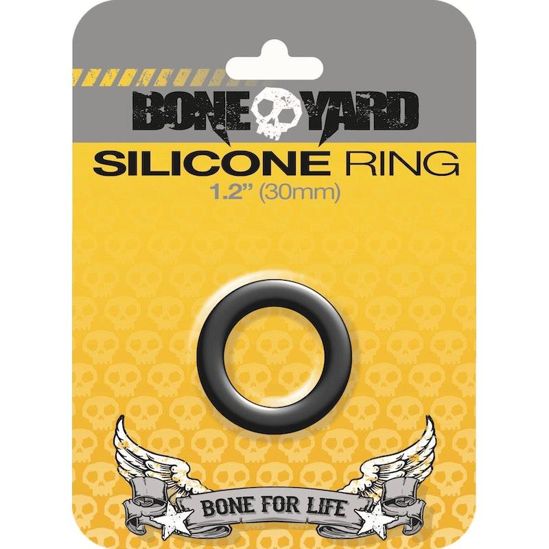 Boneyard Silicone Ring 30mm Black - Adult Toys