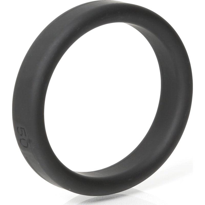 Boneyard Silicone Ring 50mm Black - Naughty by Nature Adult Store