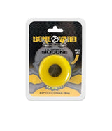 Boneyard Ultimate Silicone Cock Ring – Yellow Durable Stretch Ring - Adult Toys