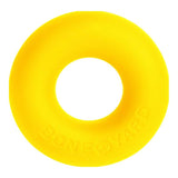 Boneyard Ultimate Silicone Cock Ring – Yellow Durable Stretch Ring - Adult Toys