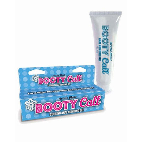Booty Call Anal Numbing Gel - Arctic Blast Cooling Anal Numbing Gel - 44 ml (1.5 oz) Tube - ENHANCERS