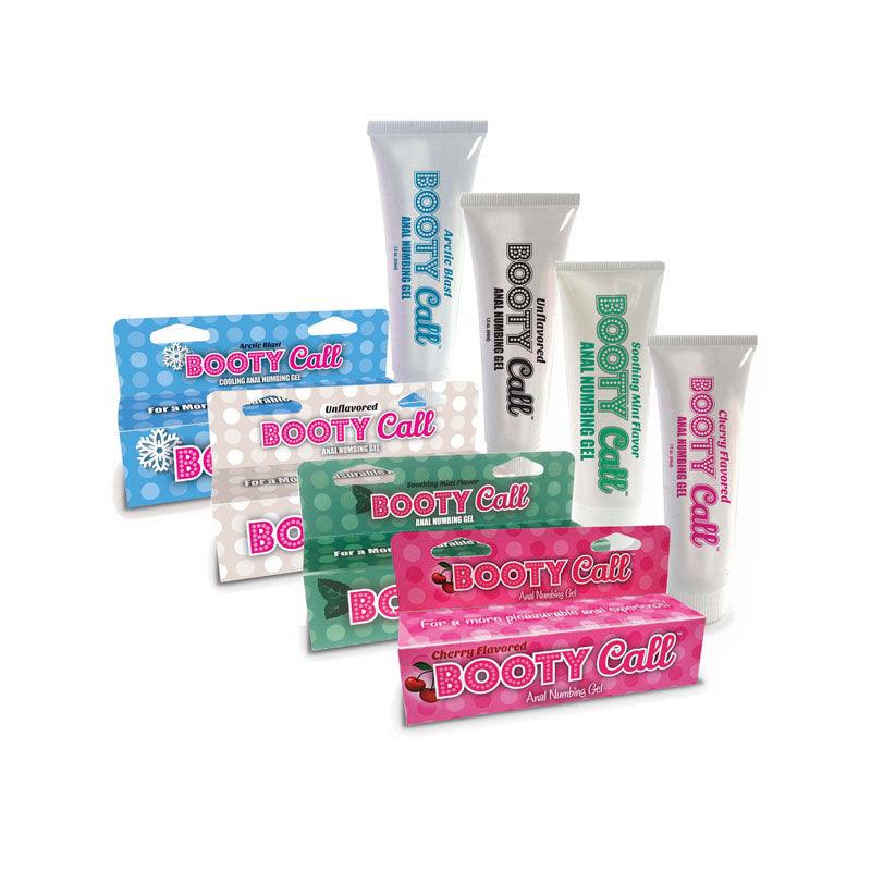 Booty Call Anal Numbing Gel - Arctic Blast Cooling Anal Numbing Gel - 44 ml (1.5 oz) Tube - ENHANCERS