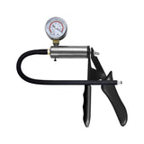 Brass Pistol Pump with Gauge and Hose - Adult Toys