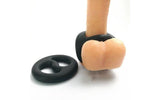 Brutus Yin Yang Silicone Cock and Ball Duo Ring - Adult Toys