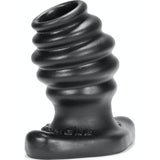 Butthole - 2 Hollow Plug Medium Black - Adult Toys