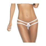 Cage Pantie White - Lingerie