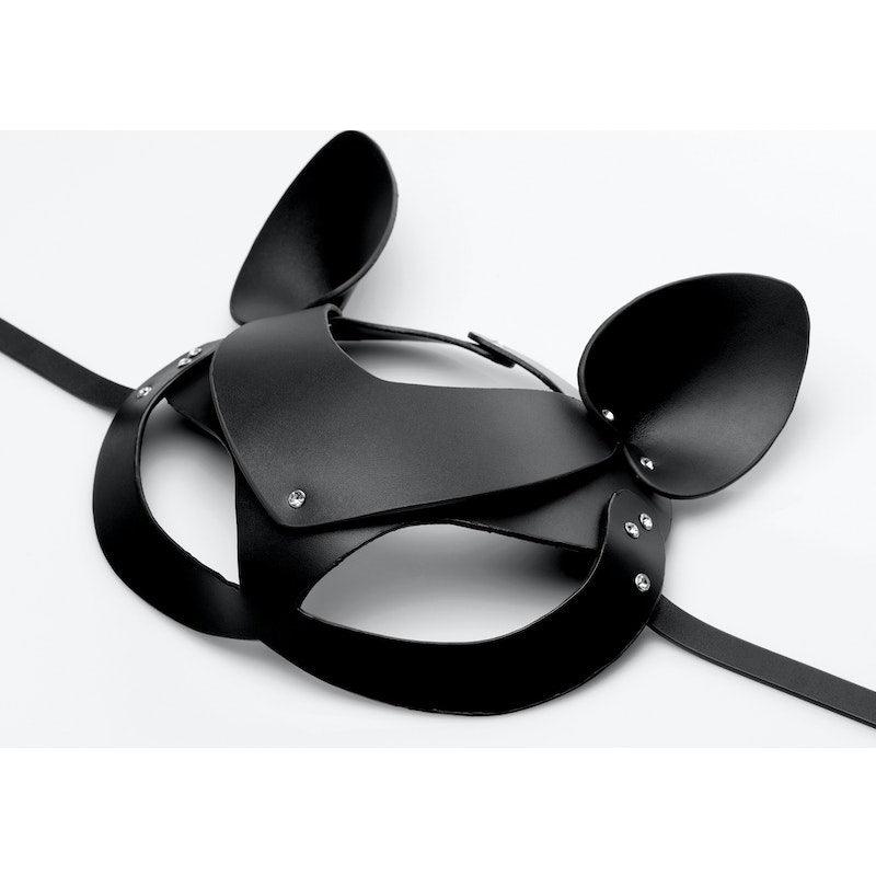 Cat Tail Anal Plug and Mask Set - Adult Toys