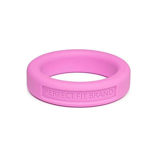 Classic Silicone Medium Stretch Penis Ring 36mm Pink - Adult Toys