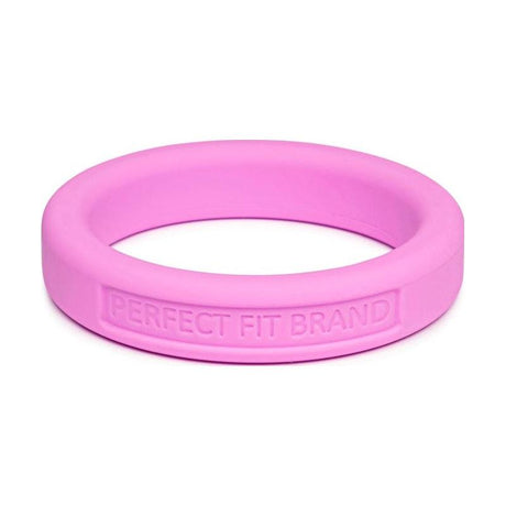Classic Silicone Medium Stretch Penis Ring 44mm Pink - Naughty by Nature Adult Store