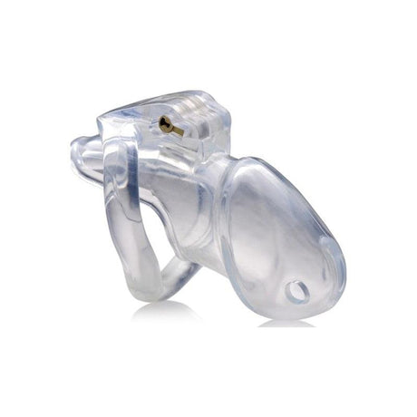 Clear Captor Chastity Cage Medium - Adult Toys