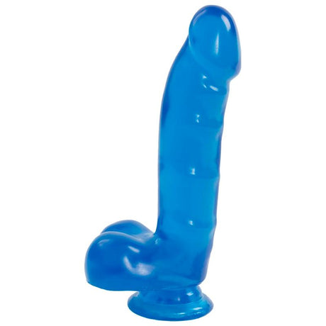 Cock And Balls With Suction Cup Sapphire - Adult Toys