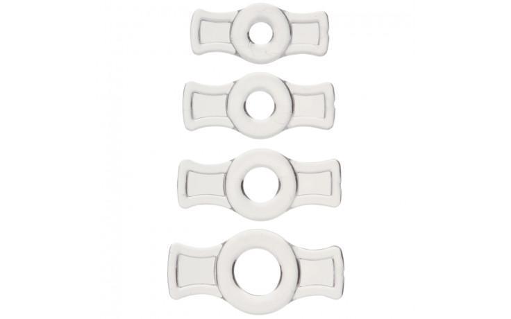 Cock Ring Set Clear - Naughty by Nature Adult Store
