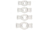 Cock Ring Set Clear - Naughty by Nature Adult Store