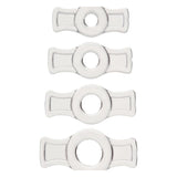 Cock Ring Set Clear - Naughty by Nature Adult Store