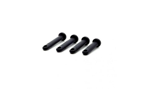 Cockcage Locking Pins Black 4 Pc - Adult Toys