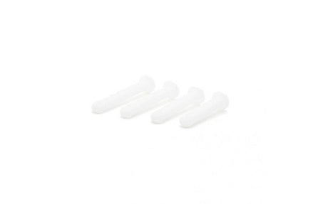 Cockcage Locking Pins White 4 Pc - Adult Toys