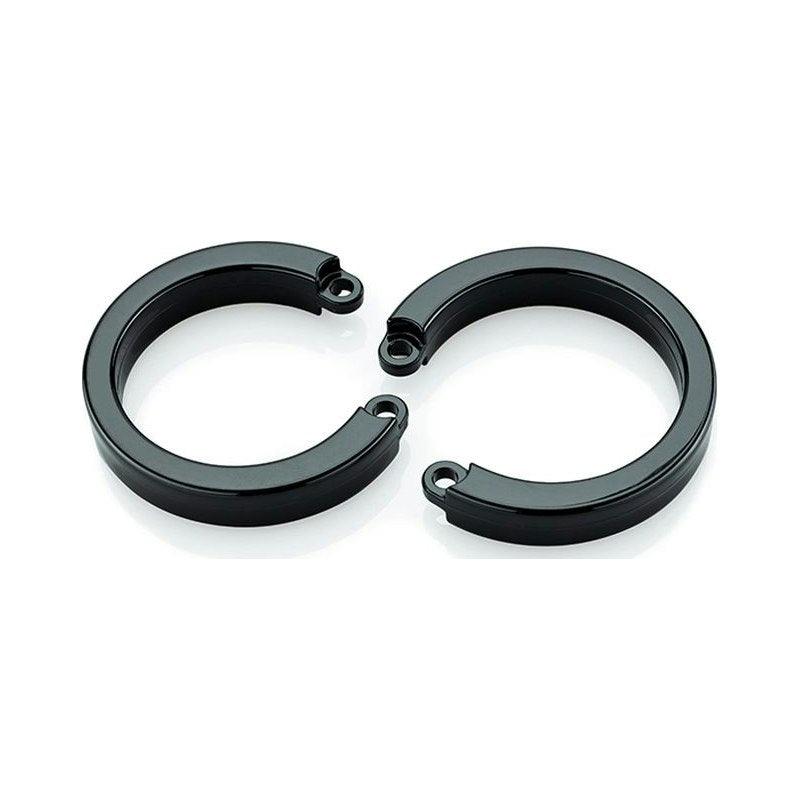 Cockcage U Ring 2 Pc L/XL Black - Naughty by Nature Adult Store