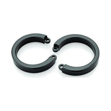Cockcage U Ring 2 Pc L/XL Black - Naughty by Nature Adult Store